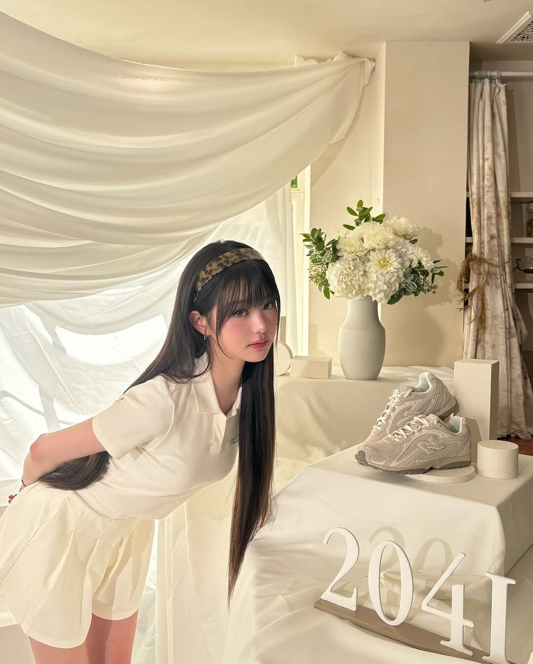 NEW BALANCE 204L NB 奶杏色 奶油色 米色 米灰 麂皮 德訓鞋 張員瑛同款 男女鞋 U204LMMC / 預購