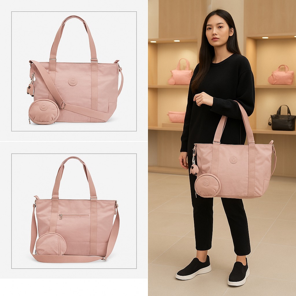 【預購】KIPLING Nylon Adara G081808 Tote 包包帶散子包