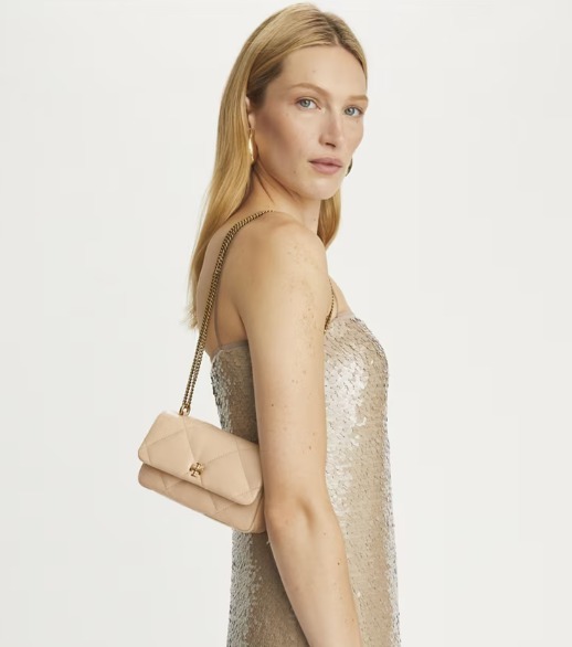 【預購】TORY BURCH G081868 MINI KIRA DIAMOND QUILT FLAP BAG