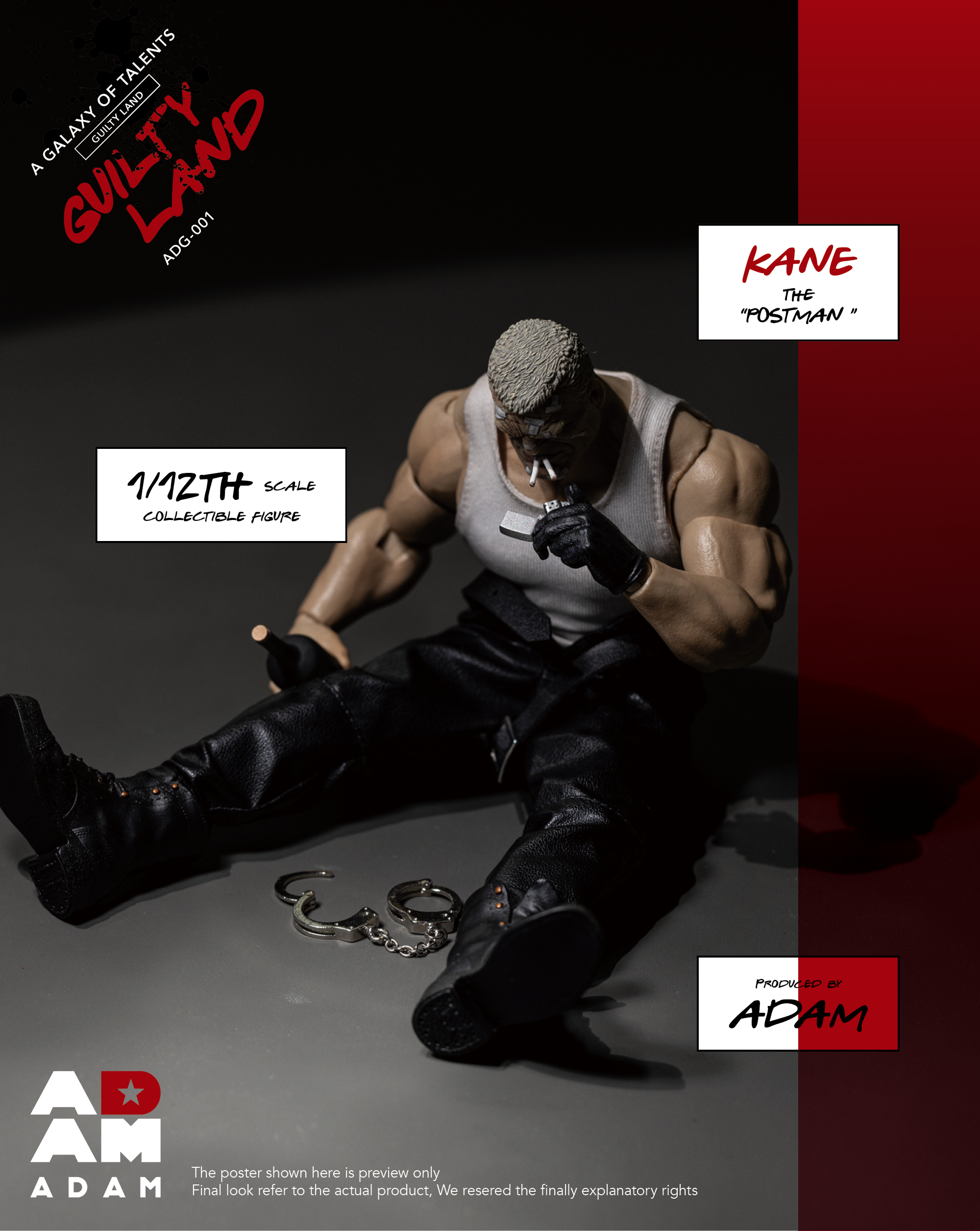 ADAM 1/12 Guilty Land- Kane The