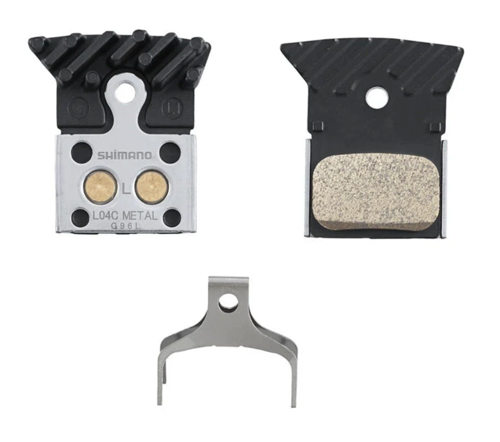 SHIMANO 散熱金屬碟制皮 (L04C) / SHIMANO L04C METAL PADS & SPRING