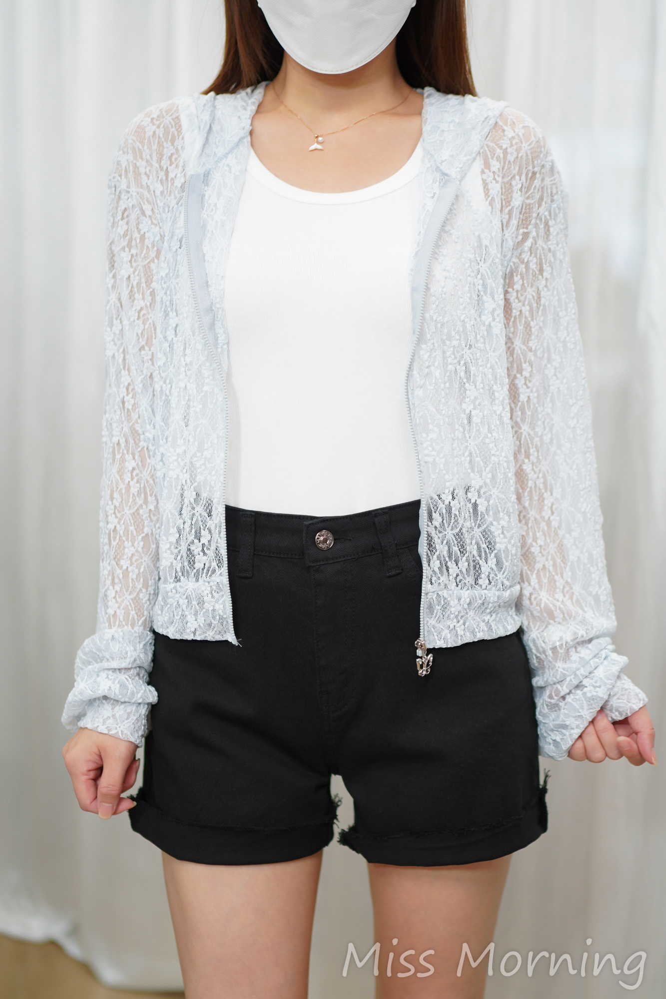 年輕感悠閑lace外套(14739)