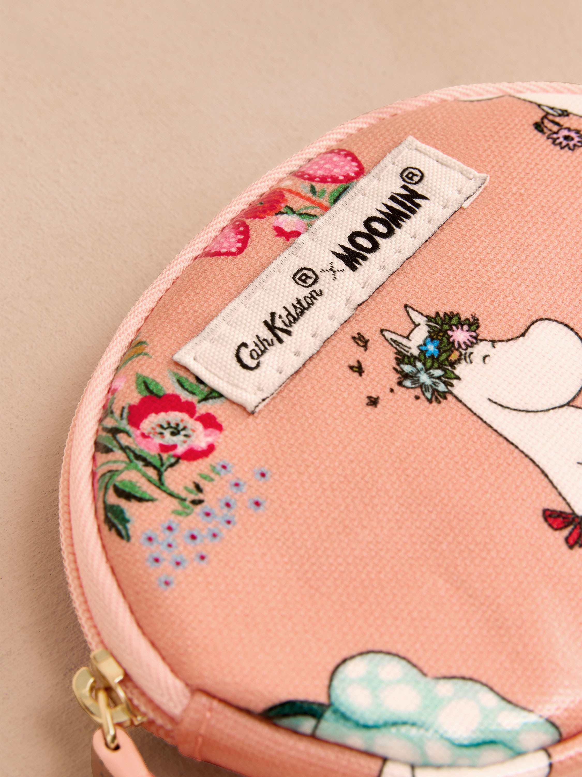 Moomin Bunches 蛋形拉鍊零錢包