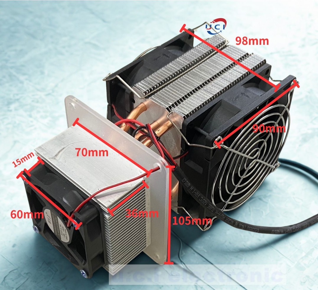 【UCI電子】12V 高級單核製冷器套裝 DIY製冷模組 散熱小冰箱