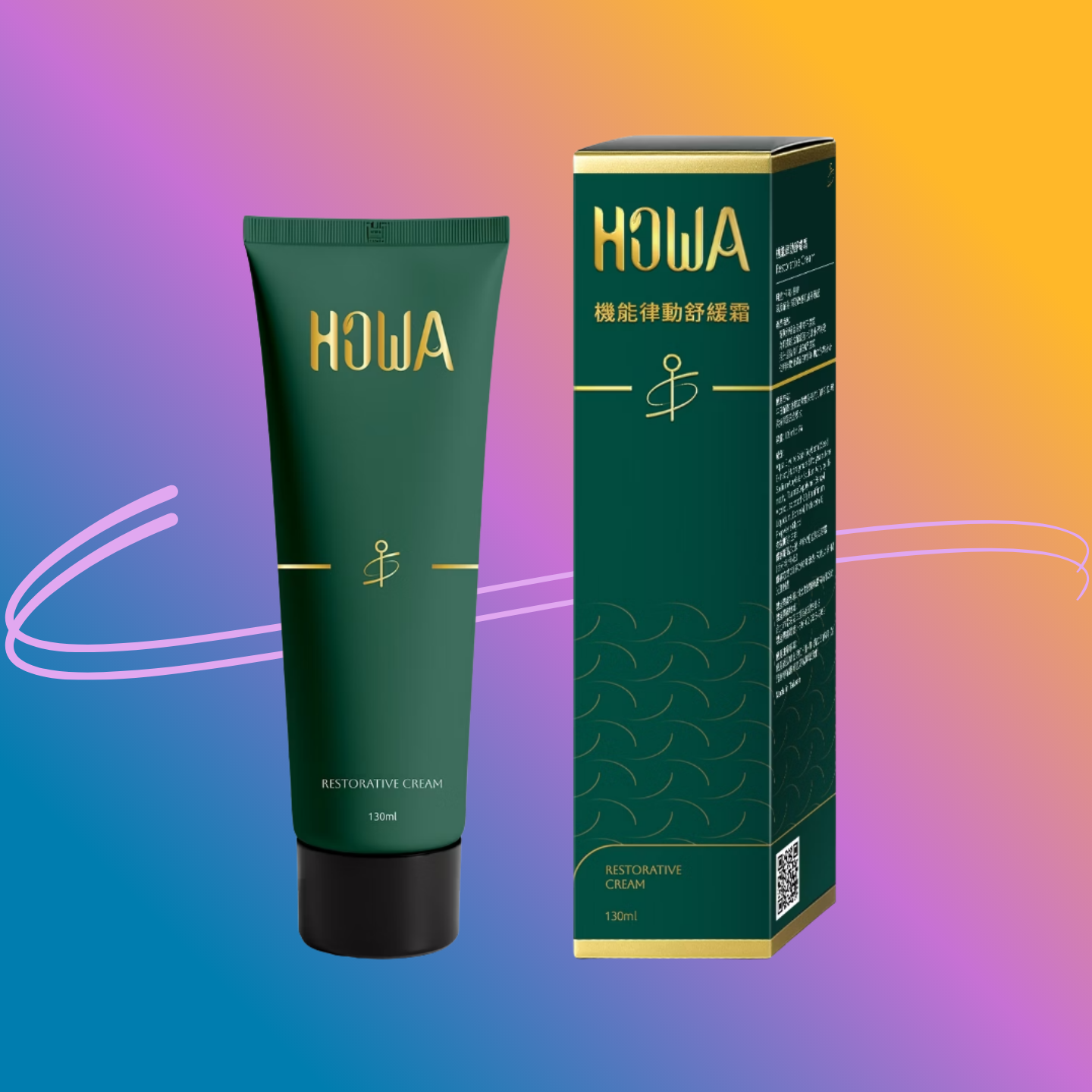 HOWA 機能律動舒緩霜 130ml