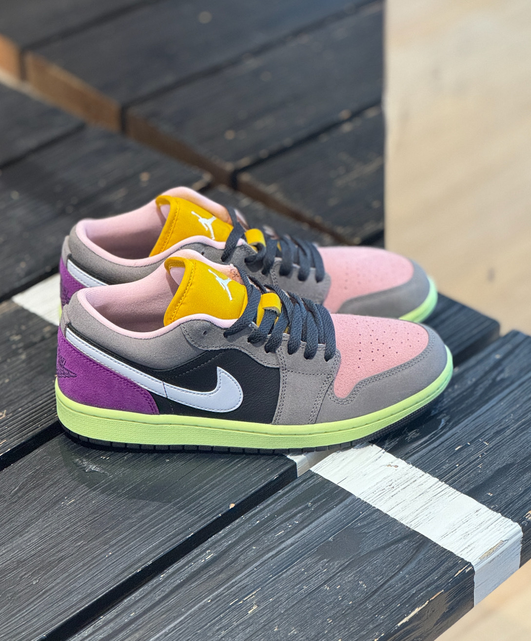 男鞋 NIKE AIR JORDAN 1 LOW SE 洞穴石色 皮革 低筒 復古 休閒鞋【HQ2010-005】AJ1 AJ1OG