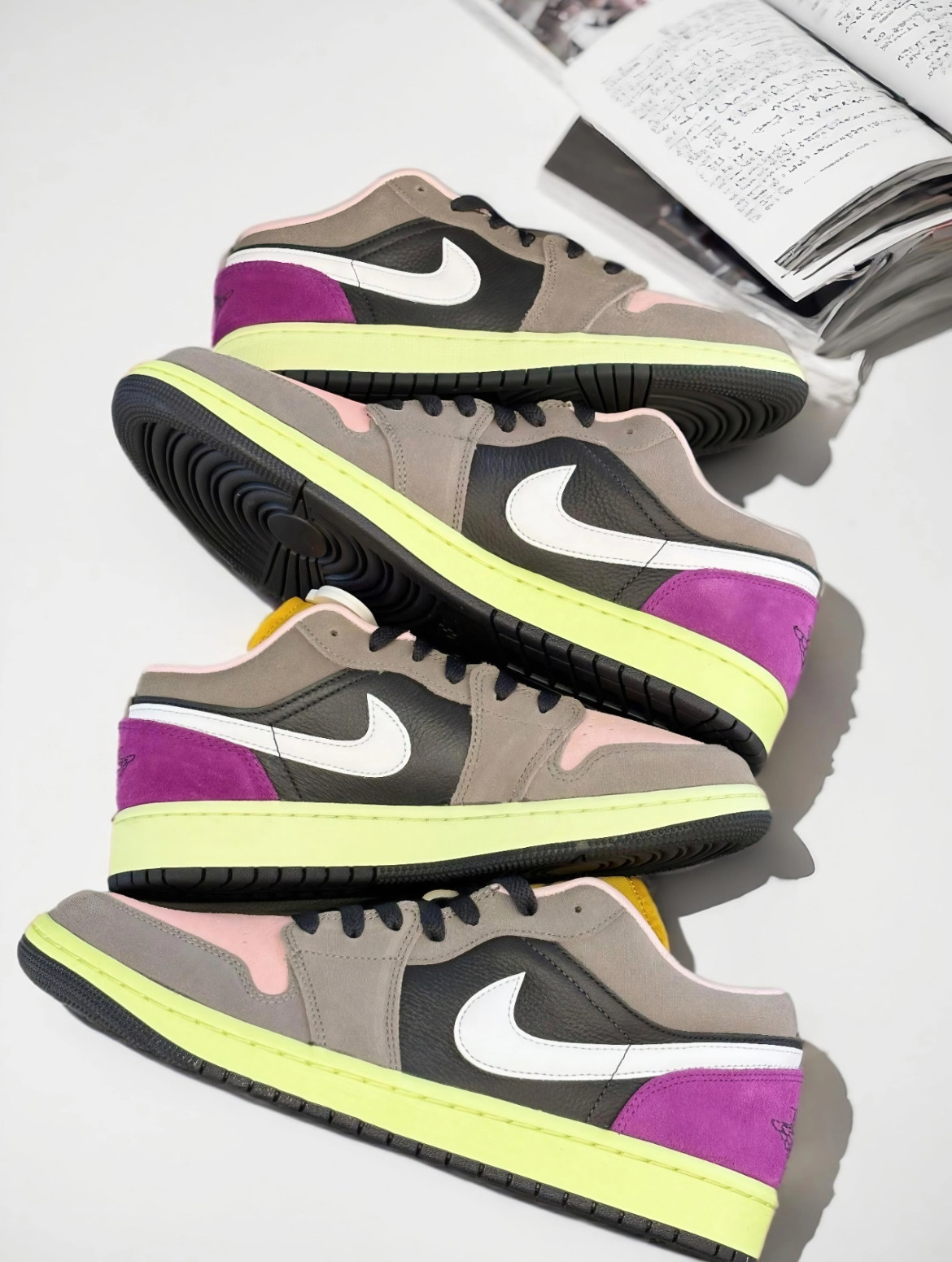 男鞋 NIKE AIR JORDAN 1 LOW SE 洞穴石色 皮革 低筒 復古 休閒鞋【HQ2010-005】AJ1 AJ1OG