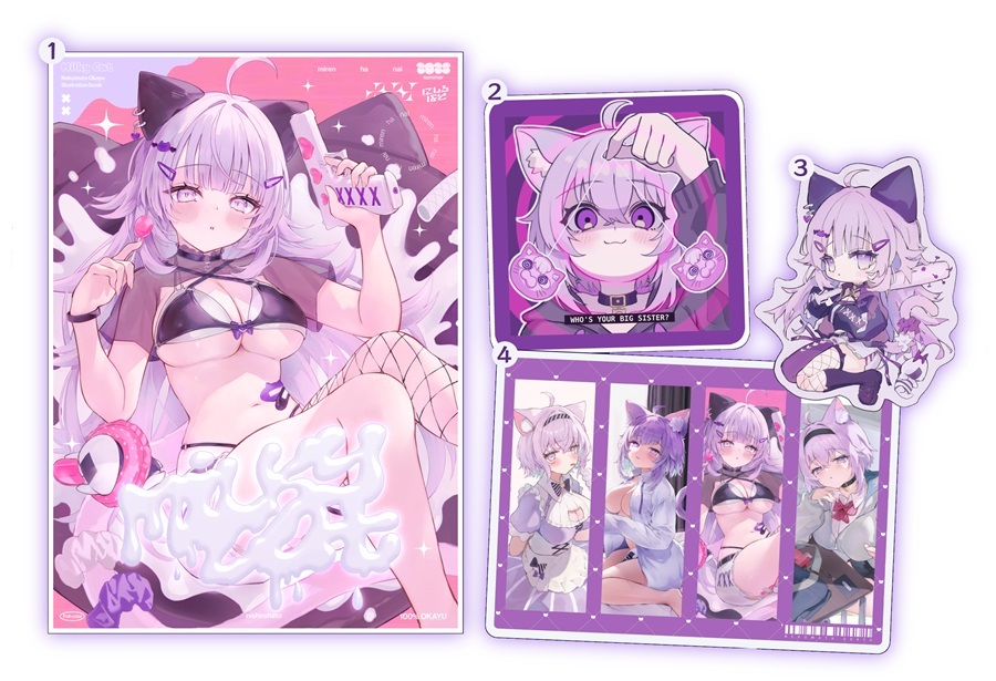 C106「同人代購」「Melonbooks代購」みれんはない - 【グッズセット】Milky cat グッズセット