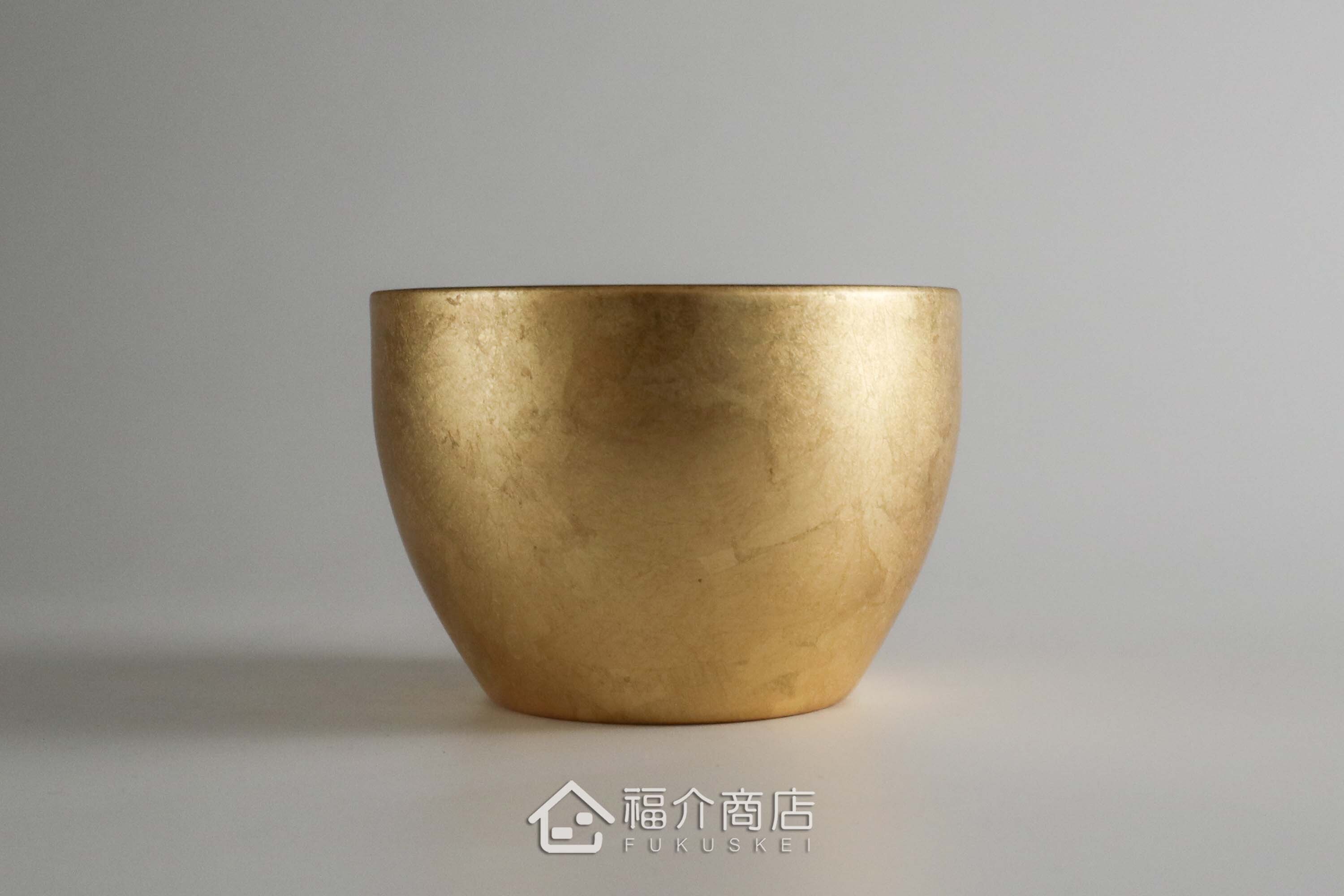 用於盛裝茶或飲料用的金箔造型不鏽鋼材質雙層多用杯