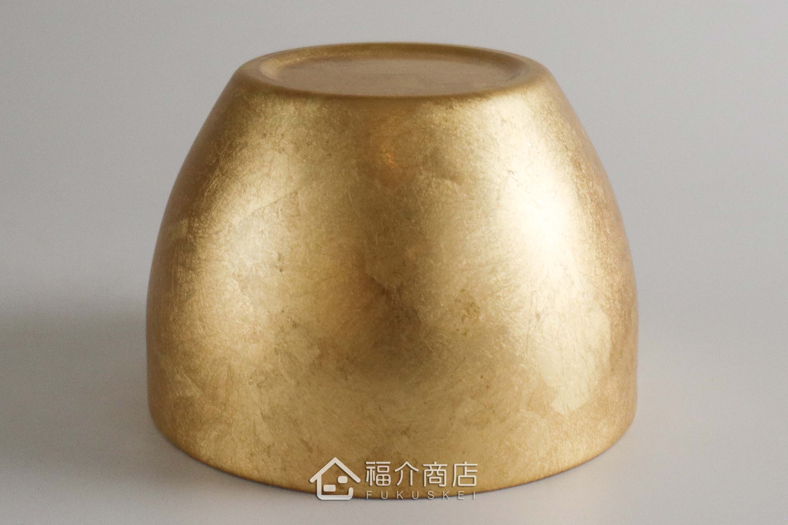 用於盛裝茶或飲料用的金箔造型不鏽鋼材質雙層多用杯