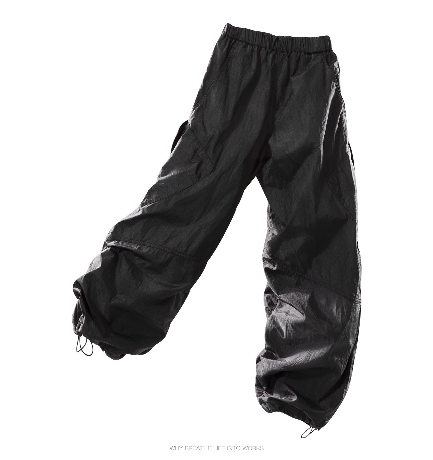 WHYWORKS [蝕骨] 先鋒機能做舊肌理染色騎兵褲