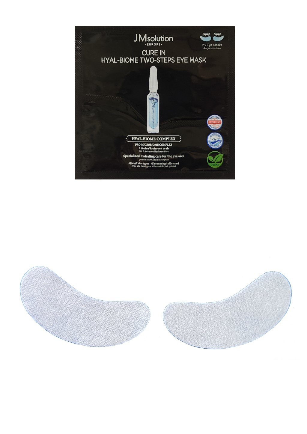 (預購商品 8/25收單) 韓國 JM solution 真空安瓶七重玻尿酸眼膜5mlx10入