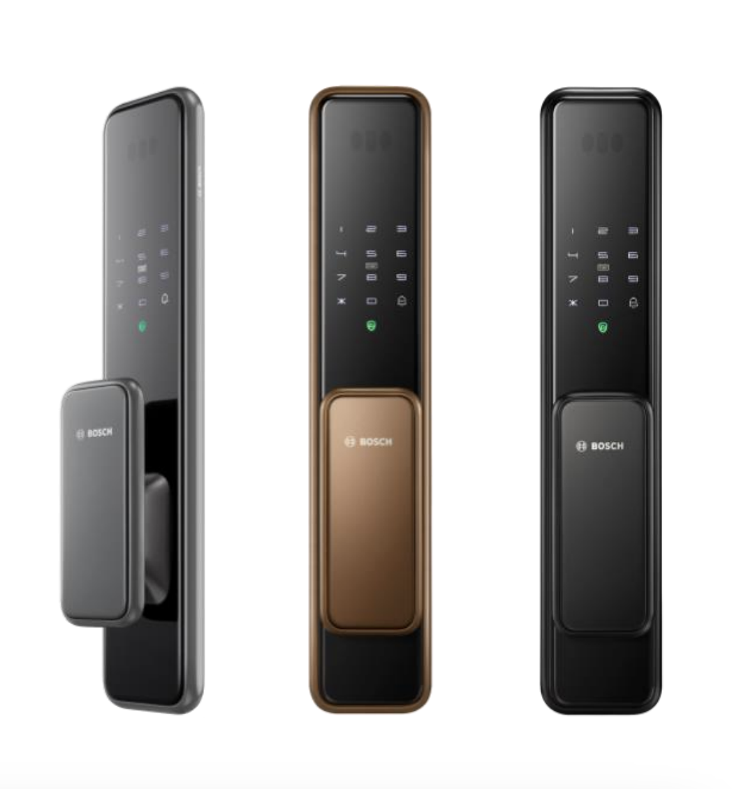 Bosch EL600F 電子門鎖 連基本安裝 (納米黑,墨岩灰,琥珀金)