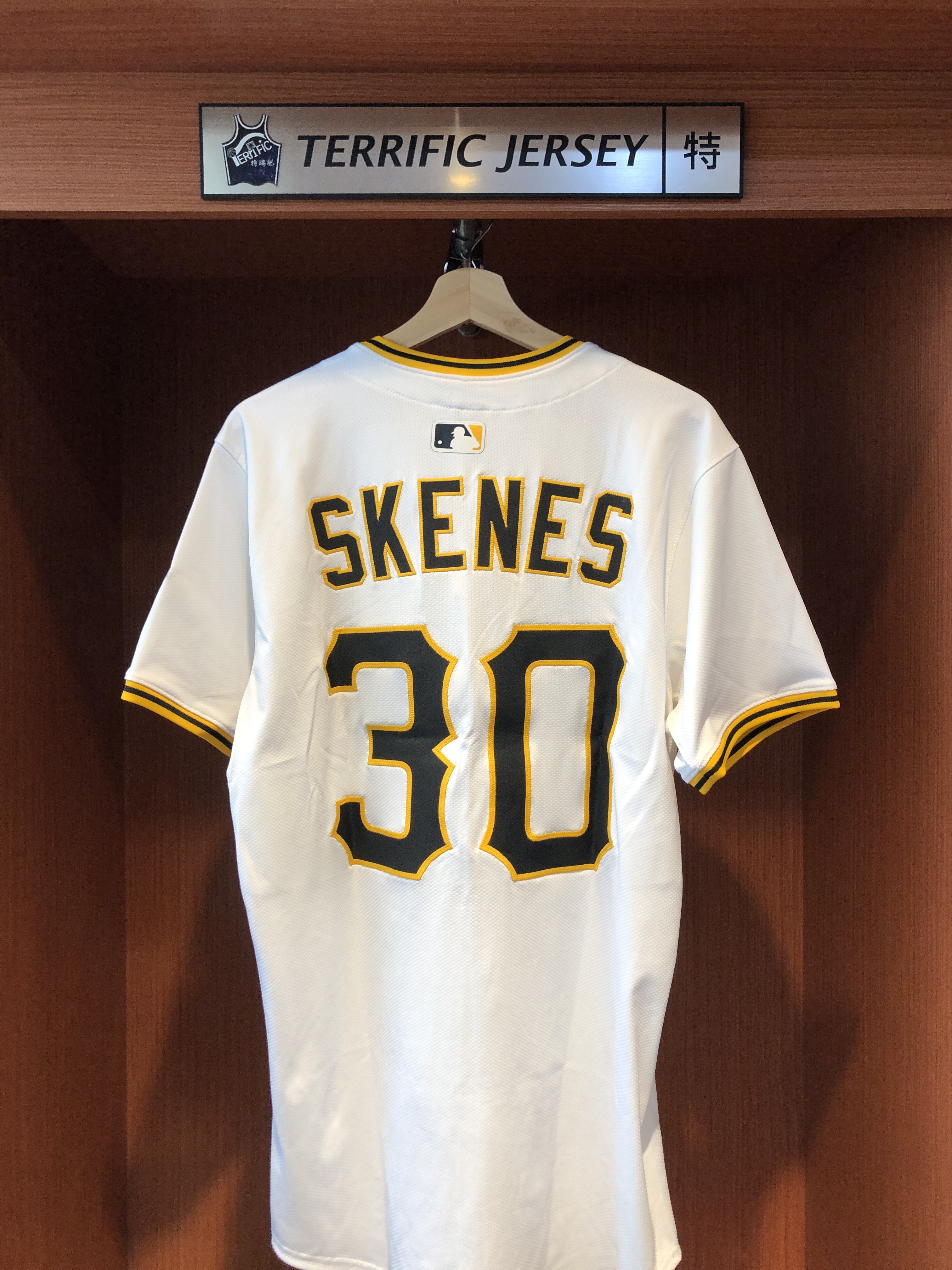 MLB球衣 Paul Skenes 匹茲堡海盜白 Nike Elite Player Name Jersey 球員版 電繡 全新
