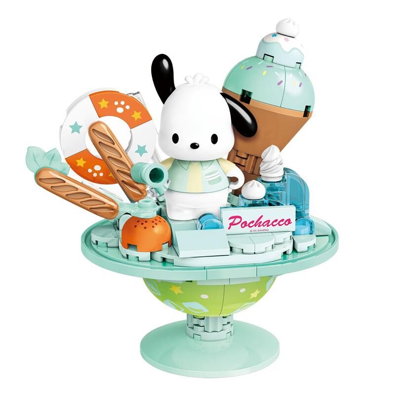 Keepplay積木 三麗鷗 泳池系列 怕恰狗