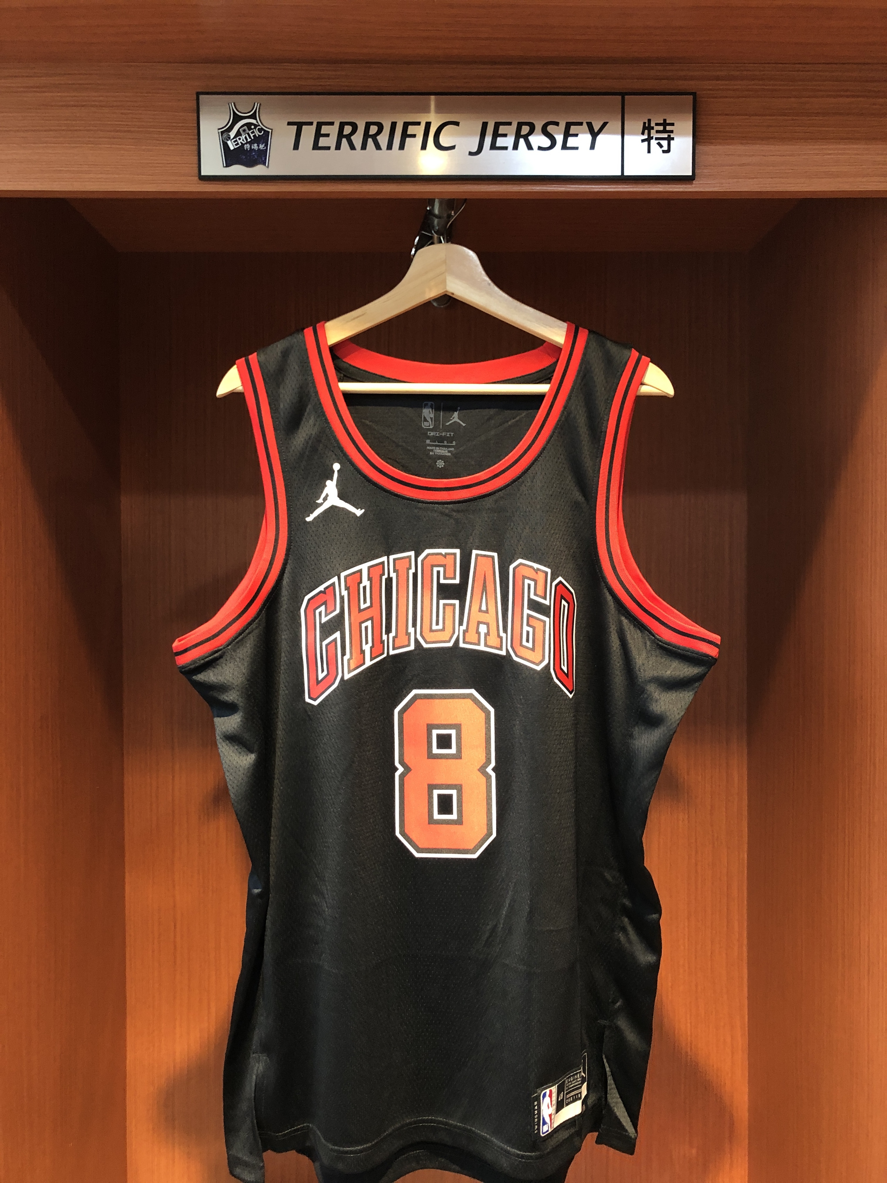 NBA球衣 Yuki Kawamura 芝加哥公牛黑 河村勇輝 Statement Jordan Swingman 球迷版 熱轉印 全新