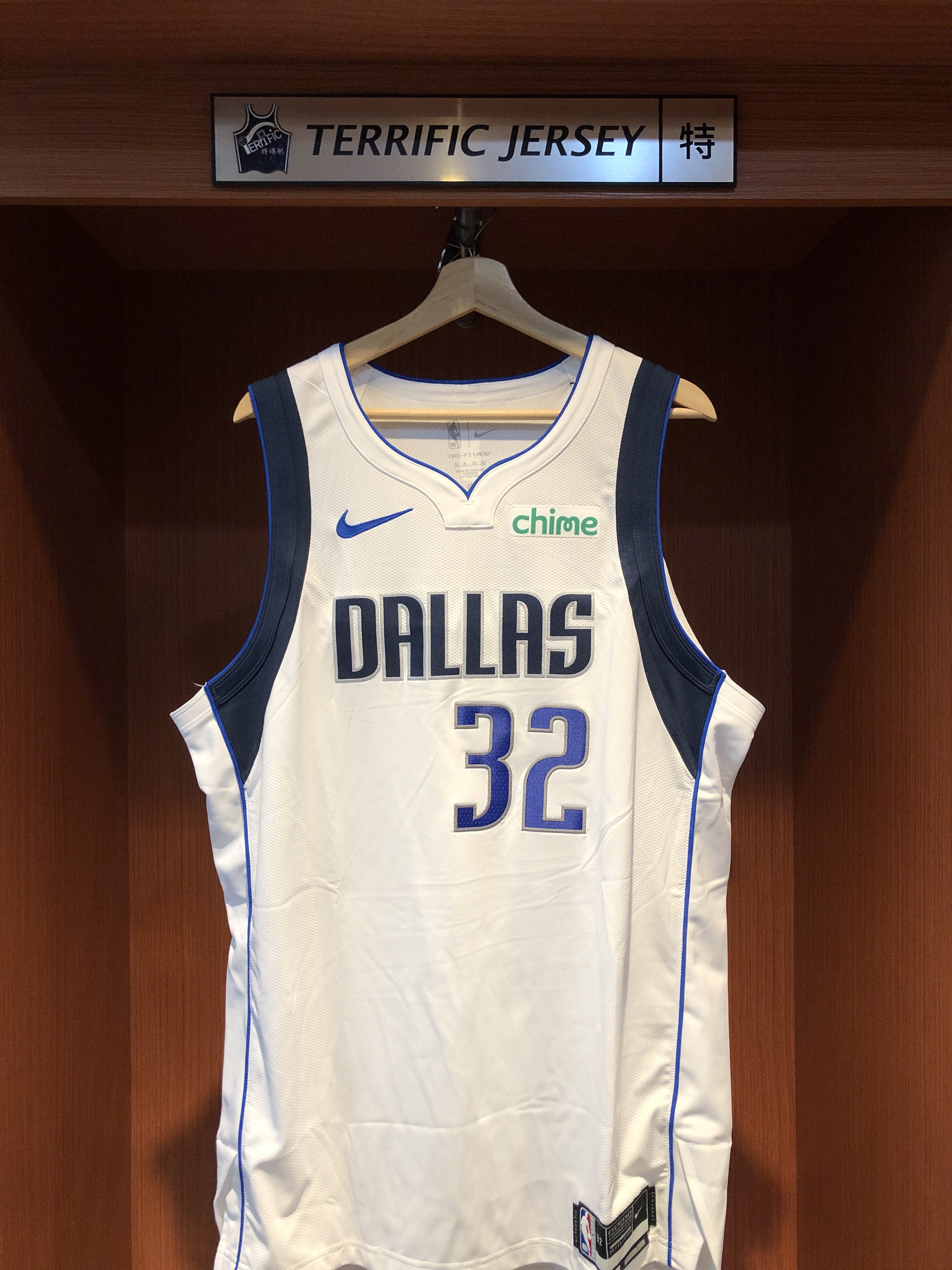 NBA球衣 Cooper Flagg 達拉斯小牛白 Association Nike Authentic 球員版 電繡 含贊助商標 全新