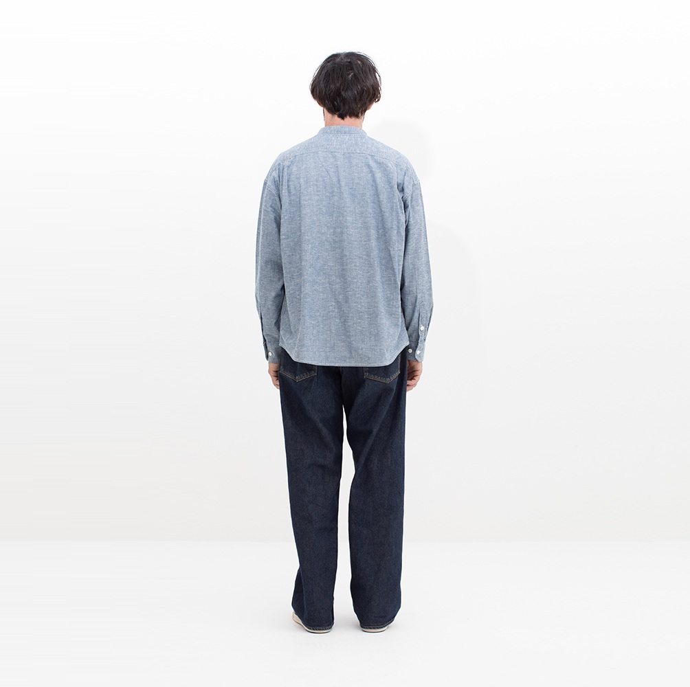 8/19 RELEASE: VISVIM 2025 A/W INGALL CHAMBRAY L/S - PRE ORDER ITEM (預訂中)