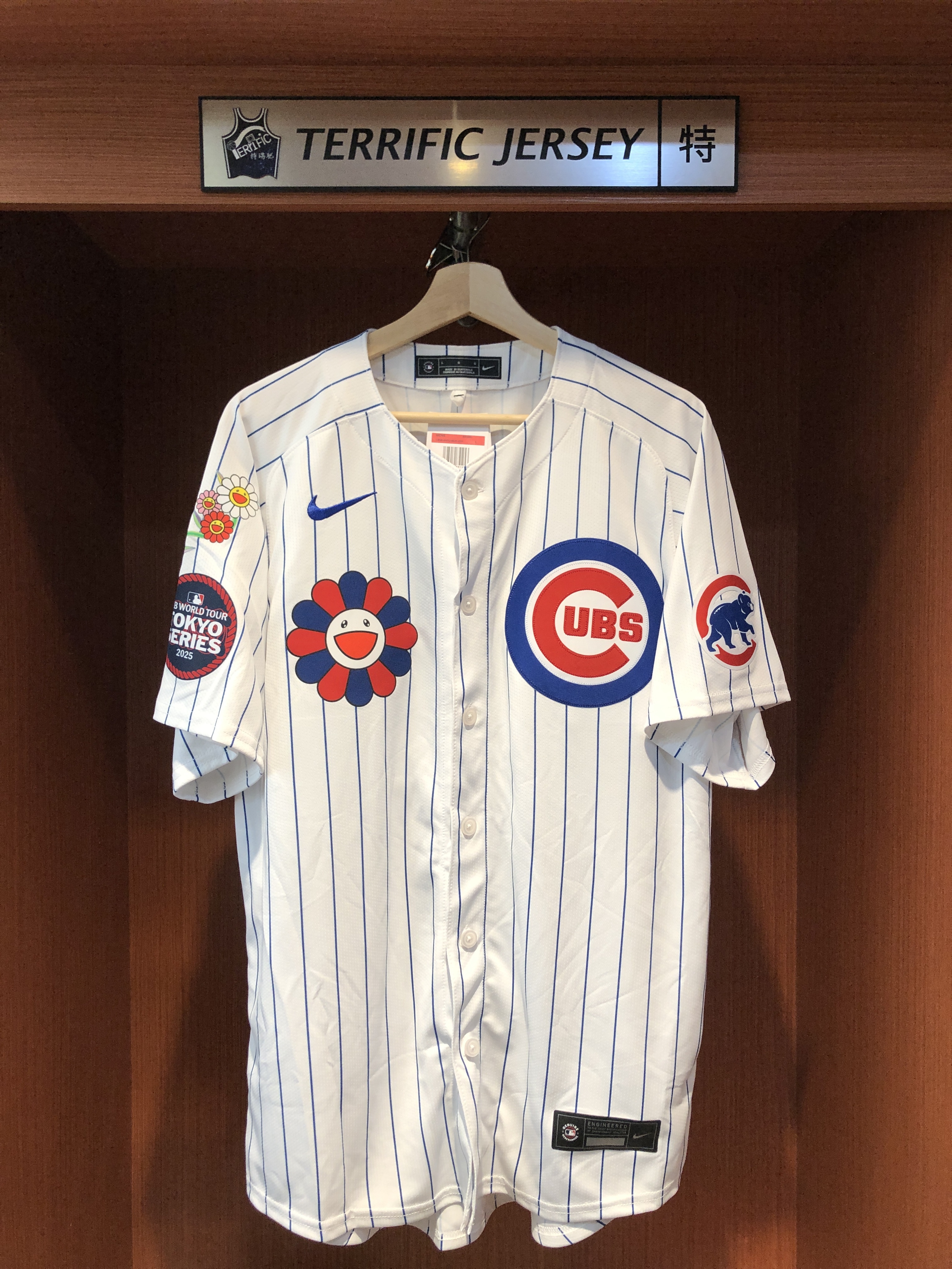 MLB球衣 Takashi Murakami X Chicago Bulls 村上隆 X 芝加哥小熊 聯名款 東京賽 開幕戰 Nike Limited Jersey 球迷版 熱轉印 全新