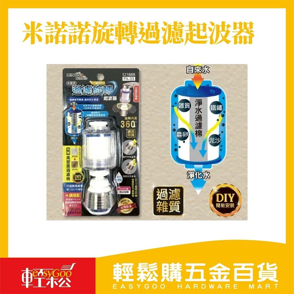 米諾諾 FA-33旋轉過濾起波器