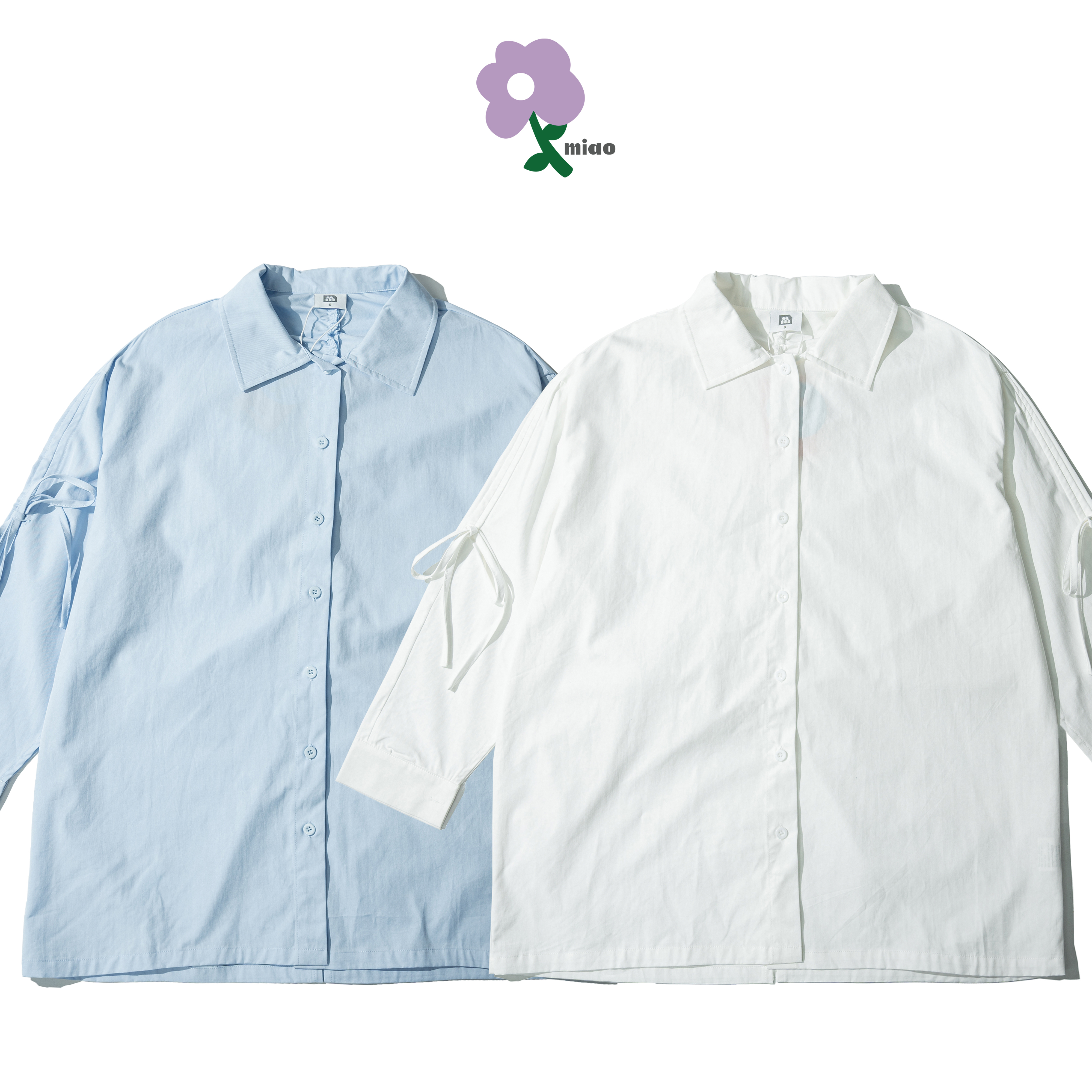 AGILITY MIAO Straps Shirts 綁帶 長袖襯衫 [M-SH01]