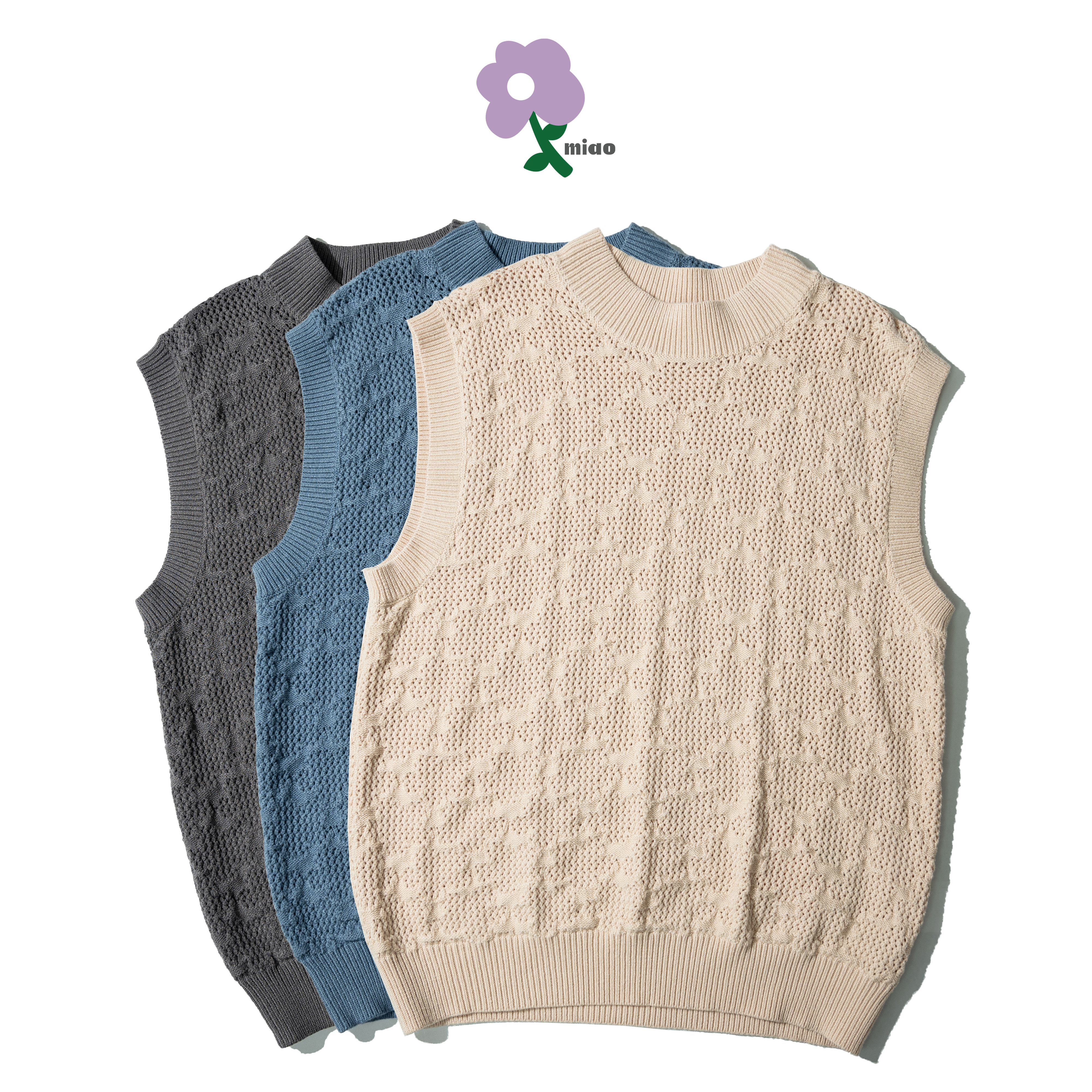 AGILITY MIAO Jacquard Knitted Vest 提花 針織背心 [M-V6]