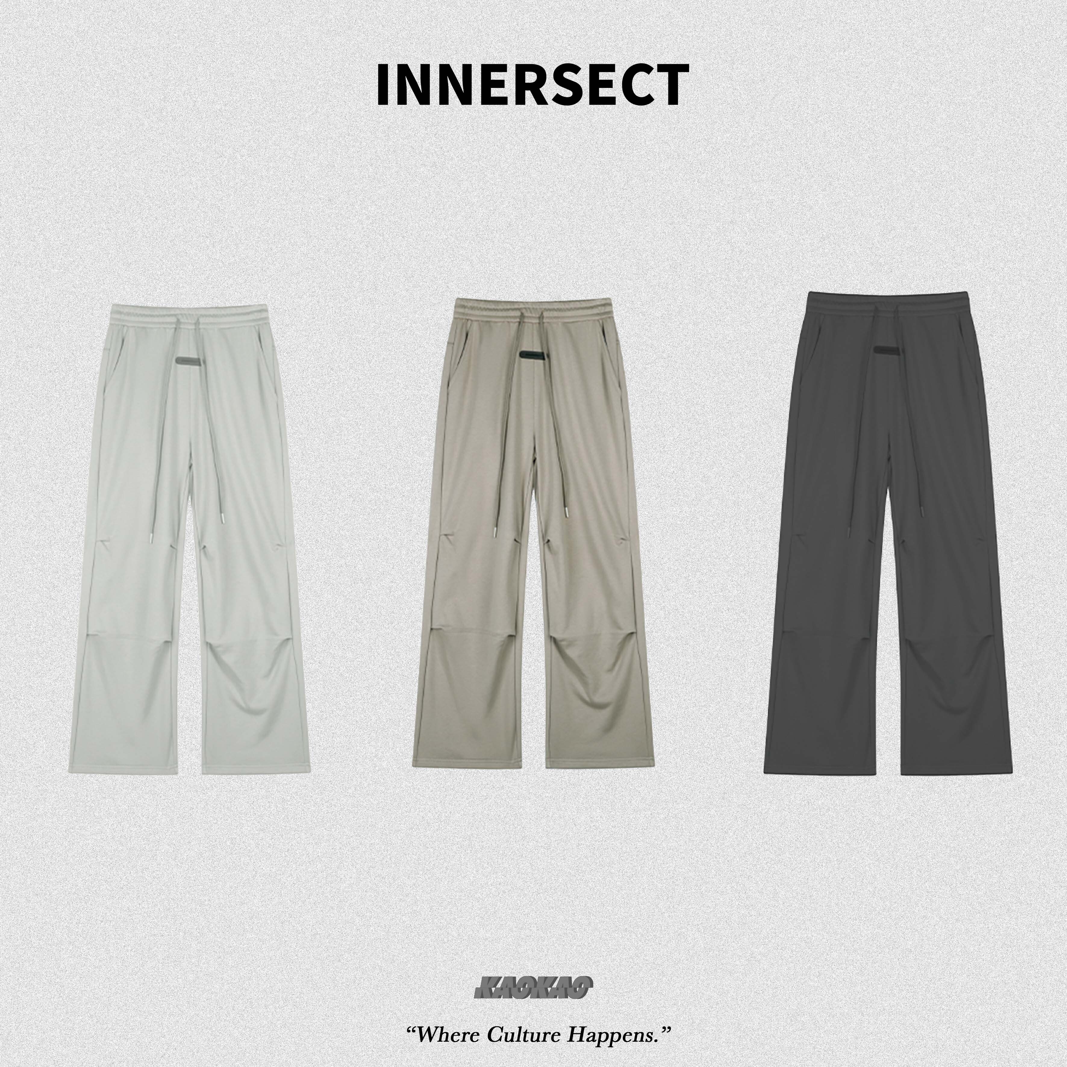 INNERSECT 不縮口 打折棉褲 INN24SSBPT051