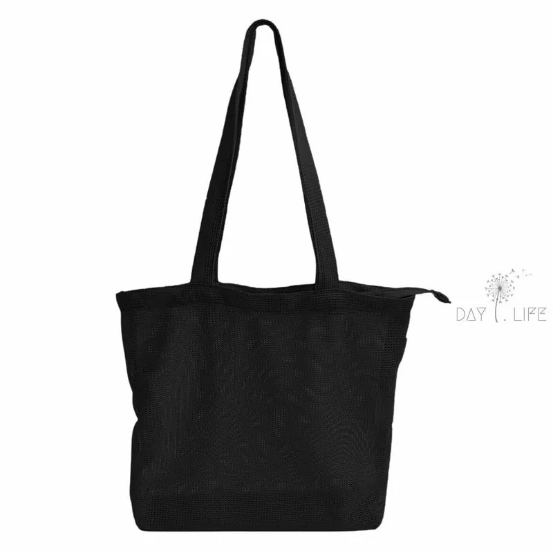 理理包liil_ 輕隨性編織純色多功能網袋_5色任選