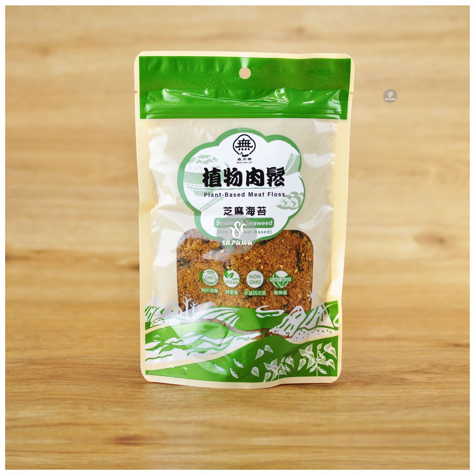 〔無肉樂〕植物肉鬆 - 芝麻海苔