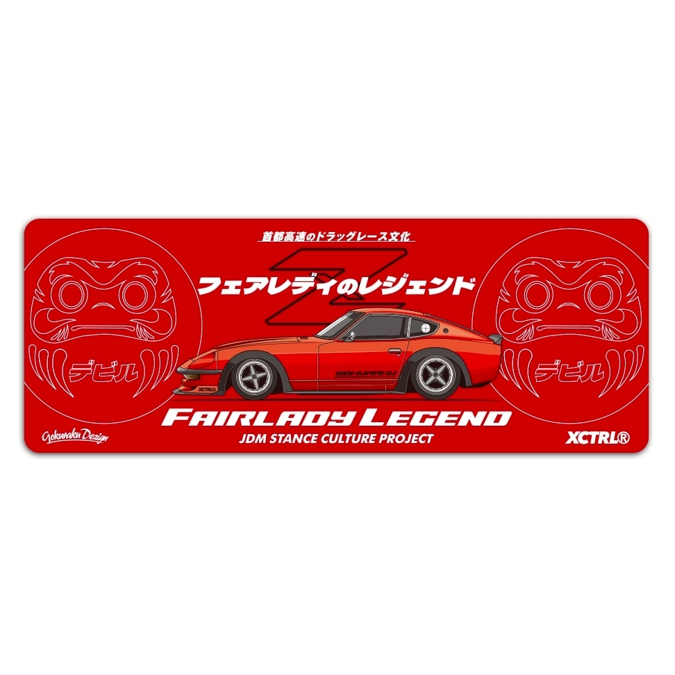 XCTRL 極楽達摩Z滑鼠桌墊