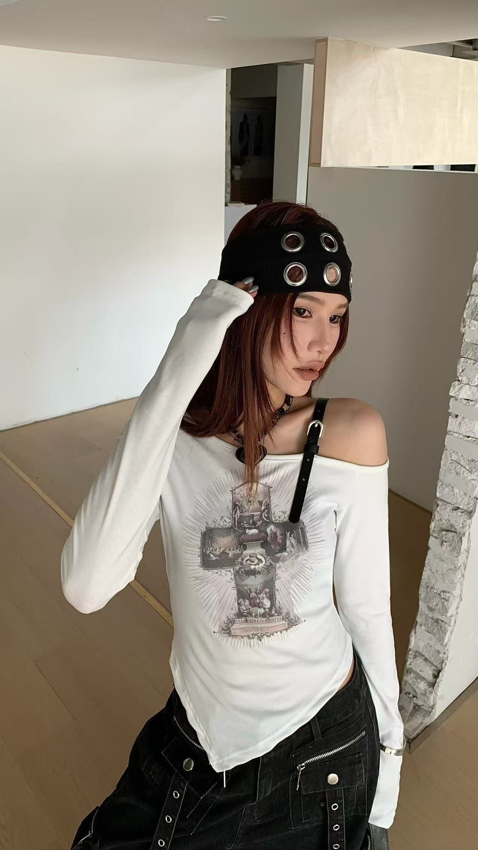 不規則十字斜擺T