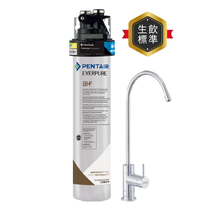 (可議價)EVERPURE 愛惠浦 雙溫加熱系統專用 淨水設備 含安裝 (PurVive-BH2)