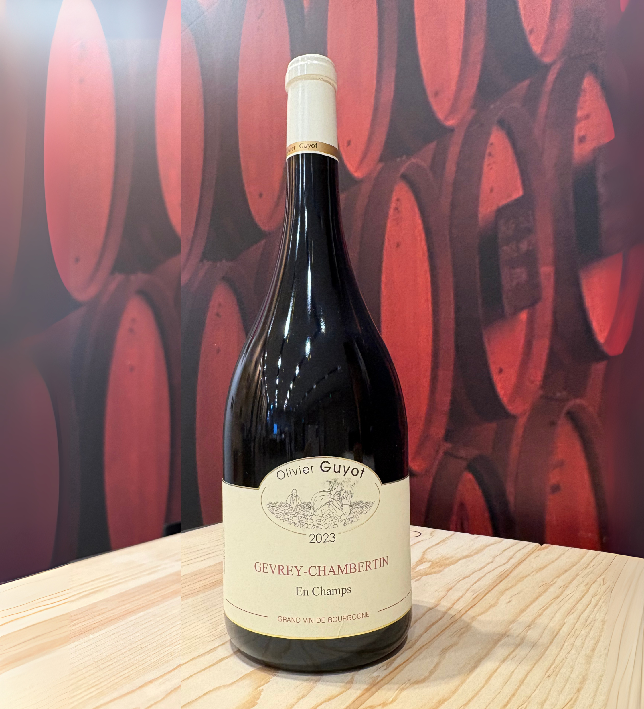 Olivier Guyot 2022 Gevrey Chambertin En Champs - 1.5公升