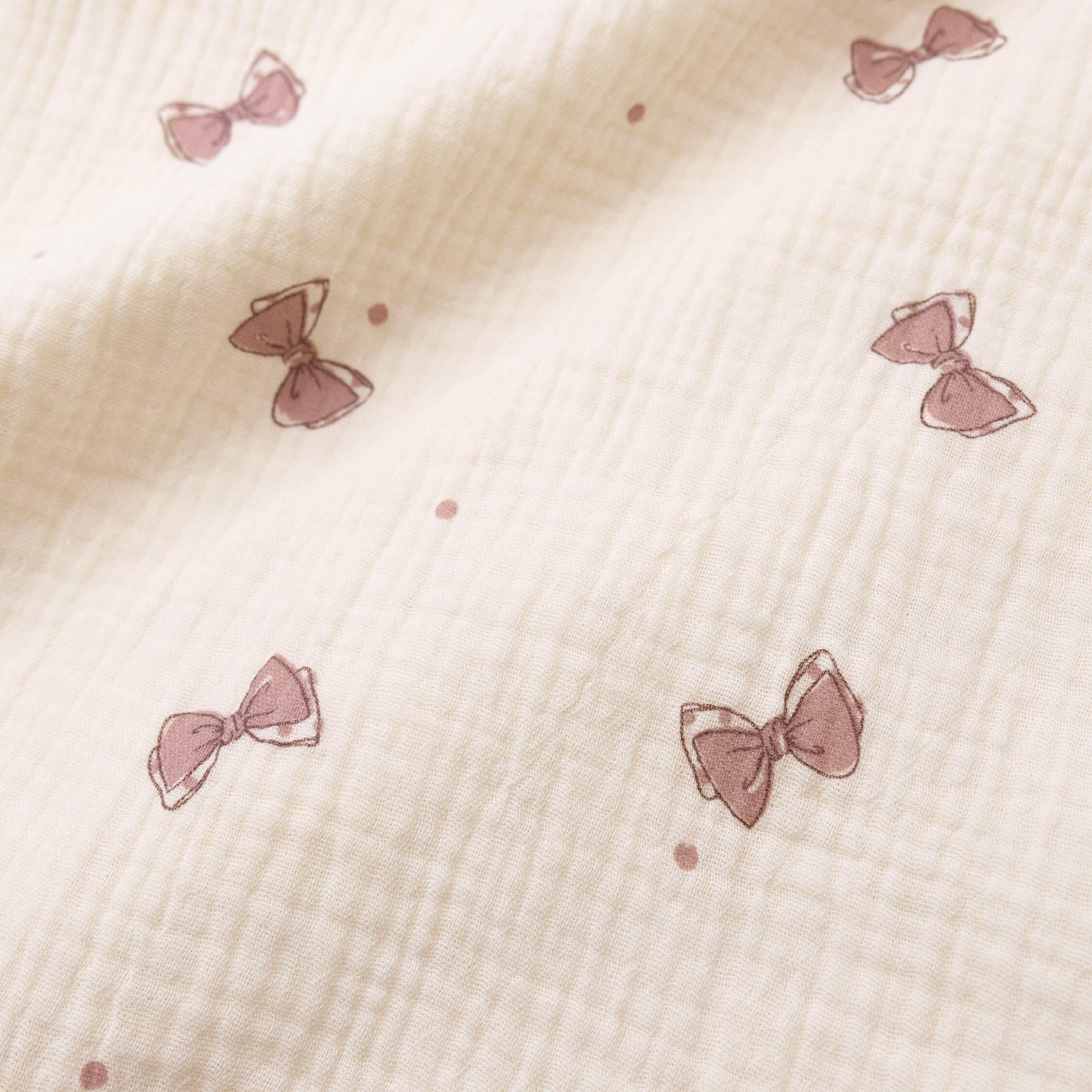 【JB0516】MIT蝴蝶結泡泡紗魔粒防踢被