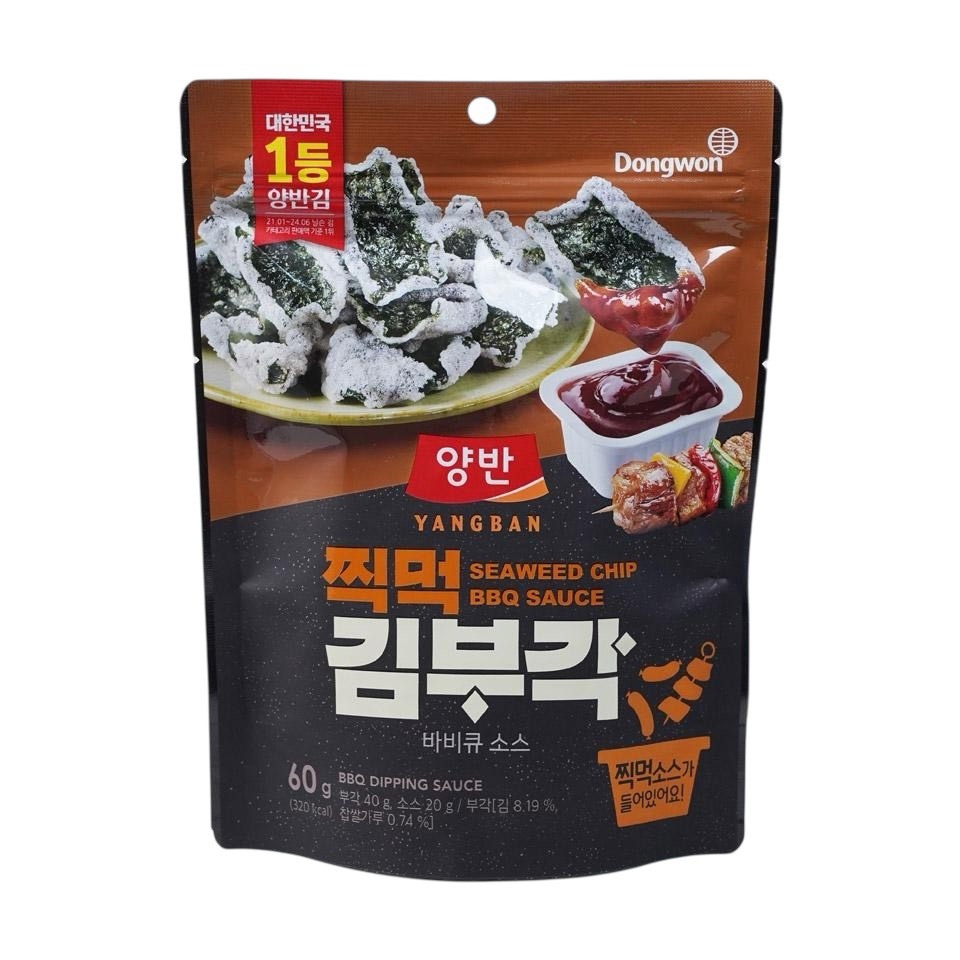 韓國 東遠 海苔 脆片 60g BBQ味