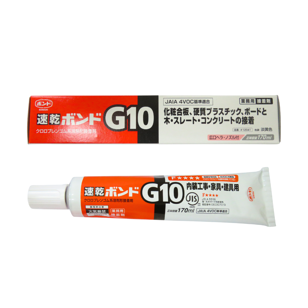 【五金小姐】日本 KONISHI 小西 G10 環保強力膠 170ml #12041