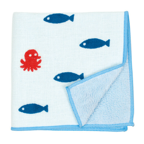 日式柔軟棉紗布雙層方巾 20x20 (日本製)