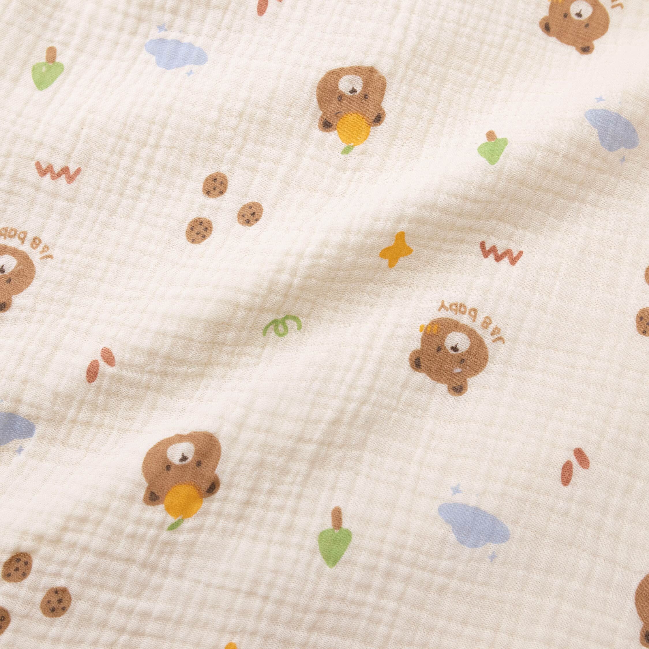 【JB0511】MIT捷比熊泡泡紗魔粒防踢被