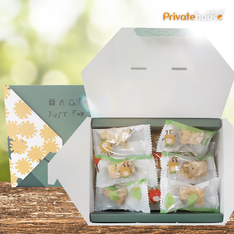 凍乾水果牛軋糖小禮盒