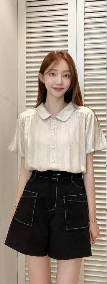 🥰PM_K1836   ▶️不規則扣 襯衫 👉B:116cm L:61cm