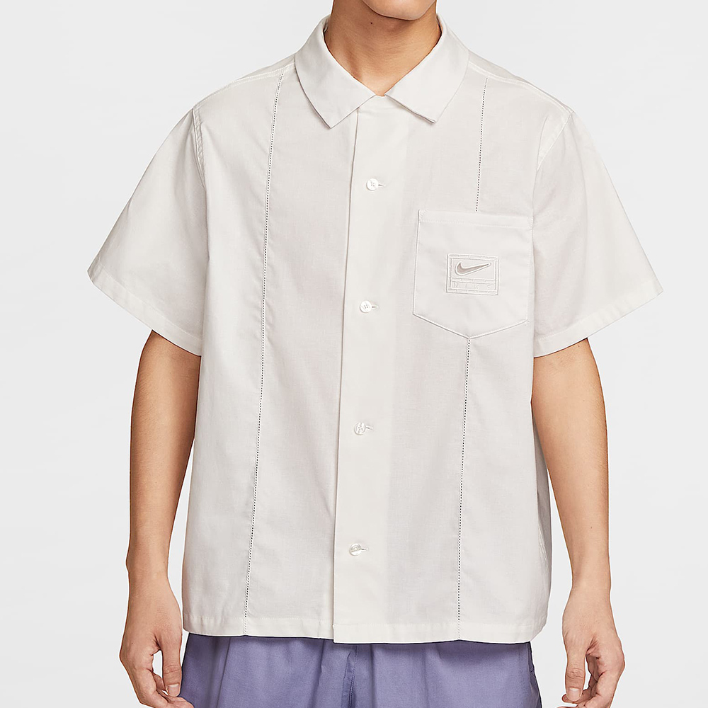 Nike As U Nsw Essnl+ Ss Top Gcel 男款 女款 灰白色 襯衫 短袖 IH8663-030