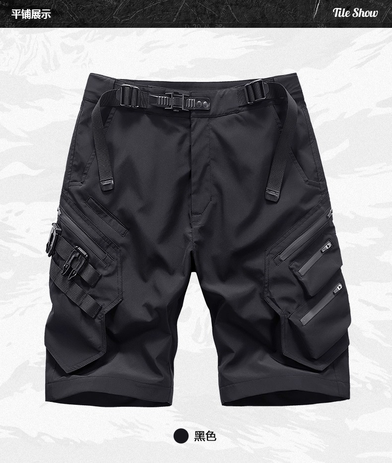 𝙏𝙀𝘾𝙃𝙒𝙀𝘼𝙍 多口袋機能工裝短褲