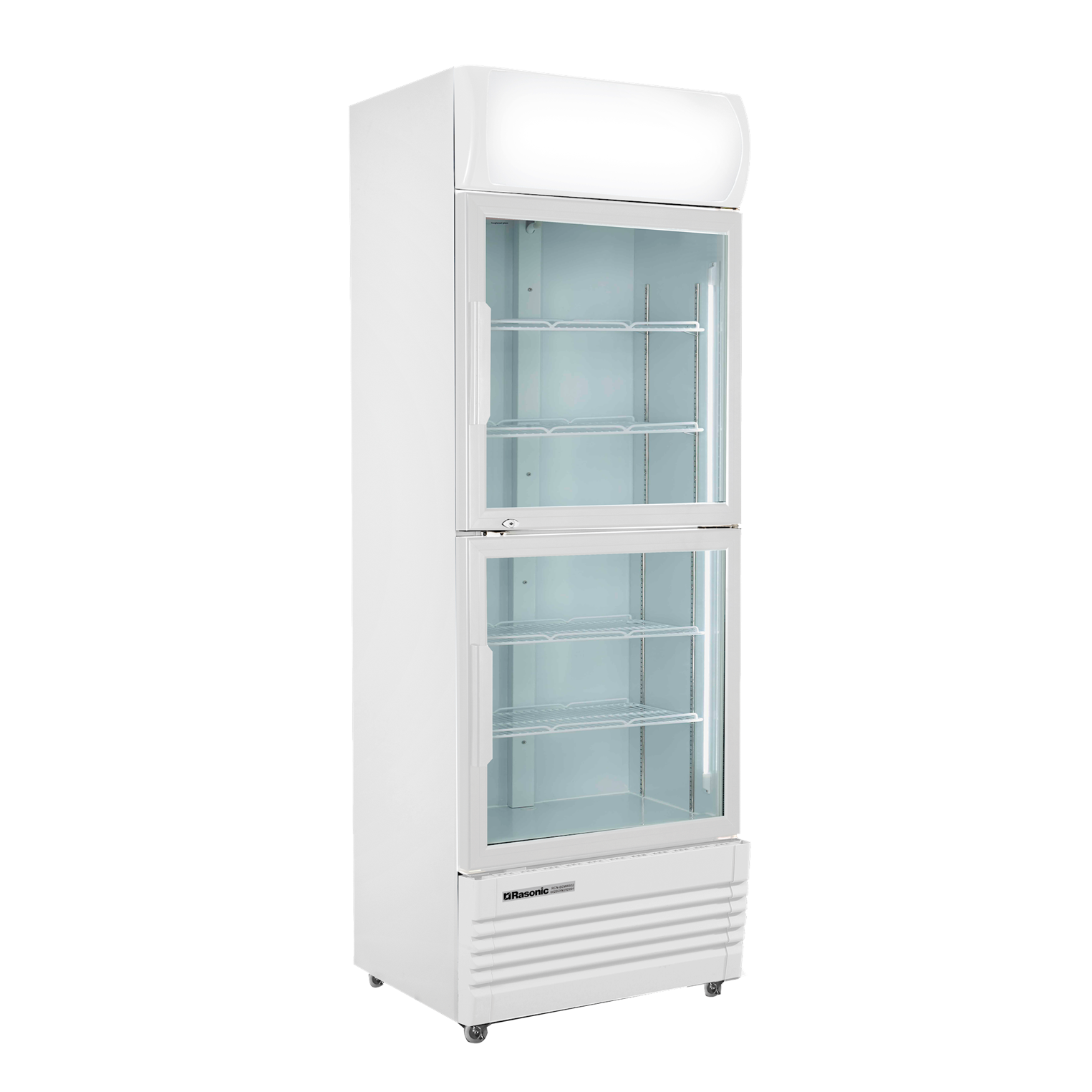 樂信 Rasonic       RCN-BDW6601‧雙掩上下門飲品展示櫃‧370公升‧1至10ºC‧香港行貨,香港及澳門原廠1年保養‧