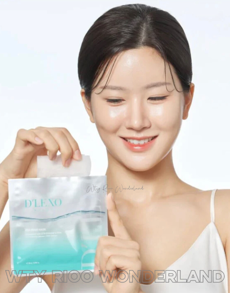 W030411韓國DERMALINE D'LEXO積雪草外泌體面膜