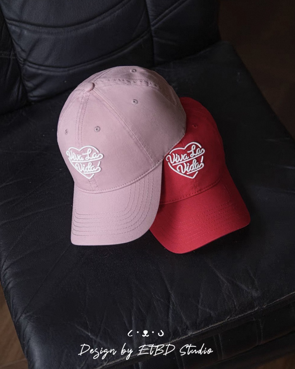 #預購 ETBD 愛心刺繡  棒球帽 老帽 8色