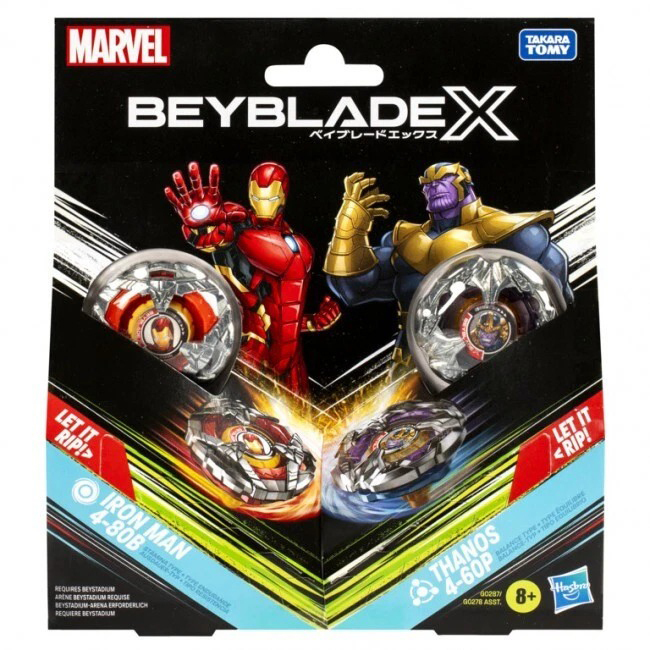 爆旋陀螺X BX-00 雙入門套裝 鋼鐵人 & 薩諾斯