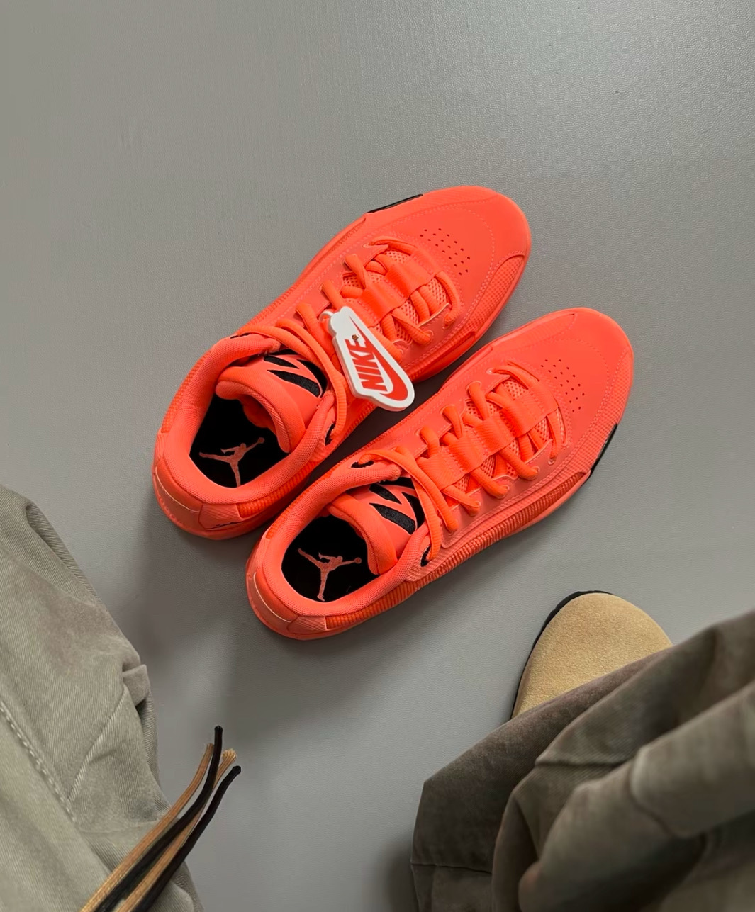 男鞋 NIKE JORDAN LUKA .77 PF 橘色 緩震 氣墊 運動 籃球鞋【HF0819-800】