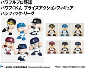 預購25/12 KONAMI 代理版 可動 實況野球君 太平洋聯盟 一組6入