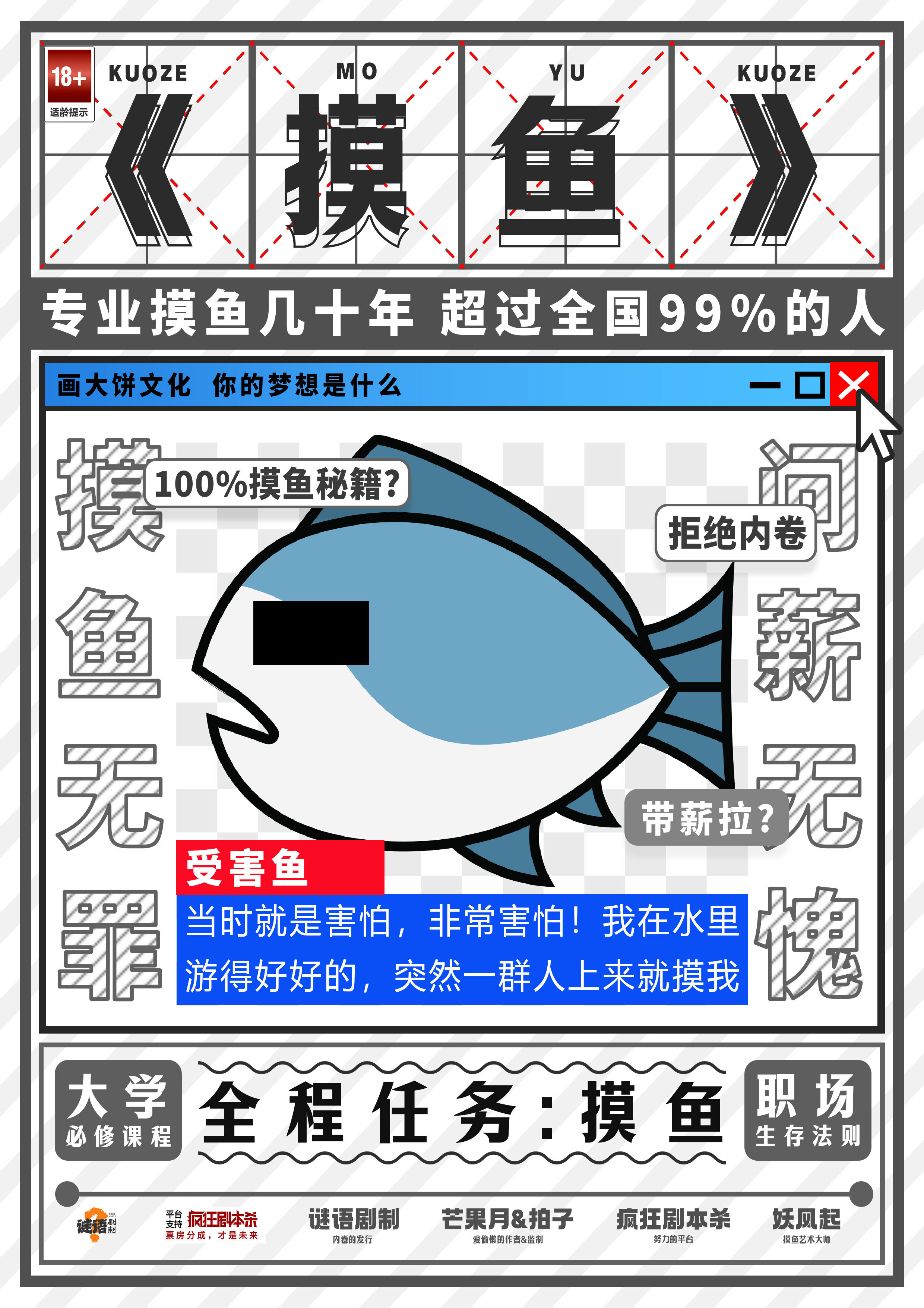 M Larp【摸魚】7人 (4男3女) - 新手/歡樂/輕機制/社畜