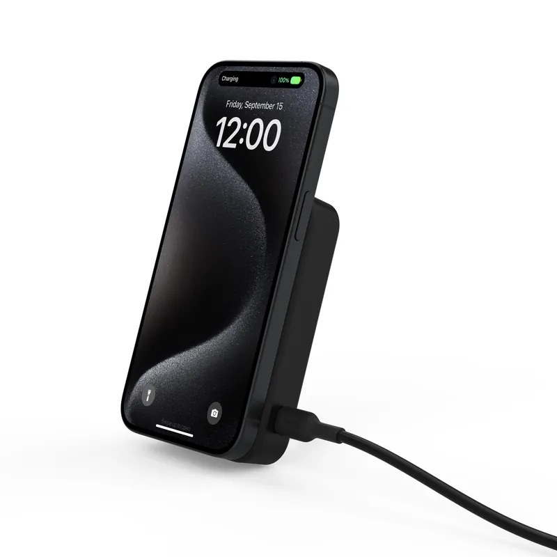 Belkin BoostCharge Pro 磁吸無線行動電源 (Qi2 / 15W / 10K / 內置支架)